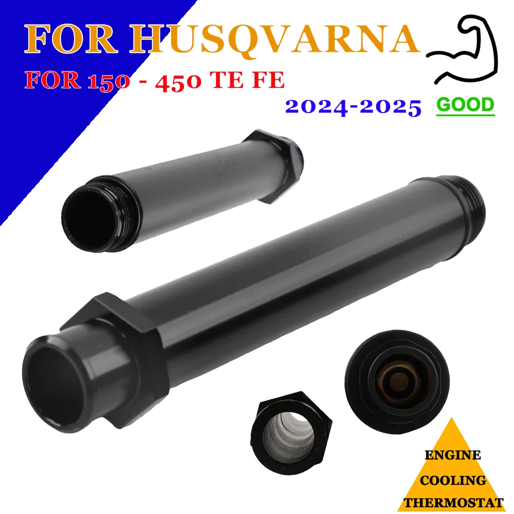 

For HUSQVARNA TE150 TE250 FE350 FE450 2024-2025 Motorcycle Radiator Coolant Hose Thermostat Replacement Kit Connector