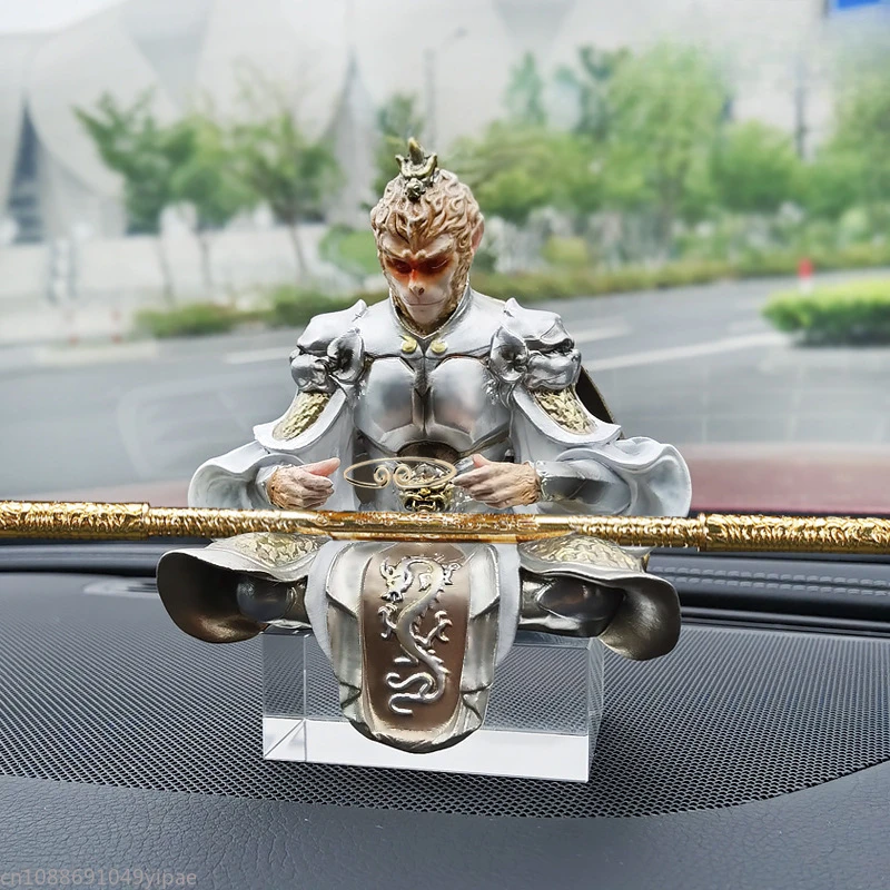 

Fighting Buddha Creative Gift Car Monkey King Car Ornaments Monkey King Car Interior Decoration Crafts Furniture