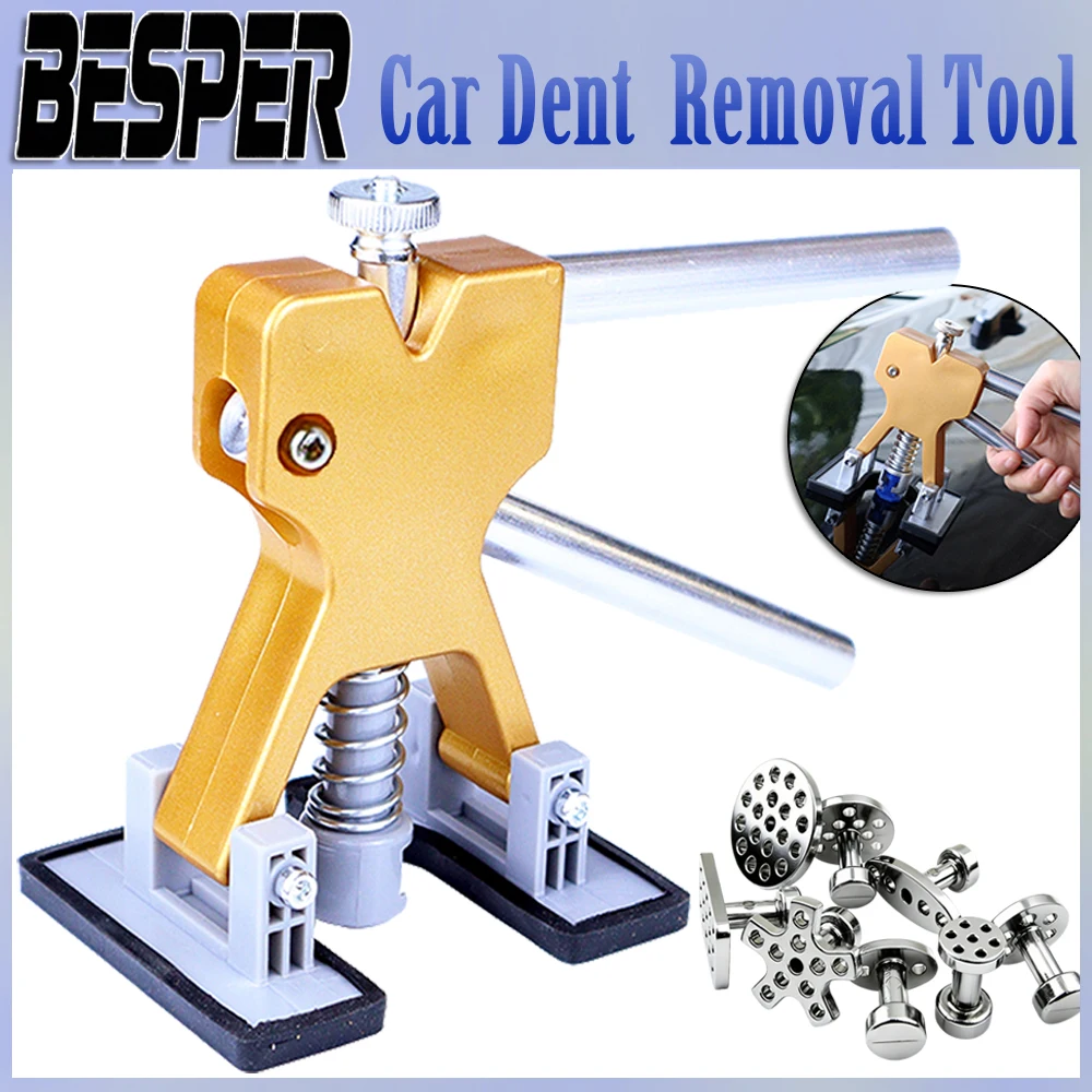 

8/10Pcs Car Dent Puller Kit with Glue Tabs - Paintless Dent Removal Tool for Car Hail Damage Dent Removal Quickly Body Repair