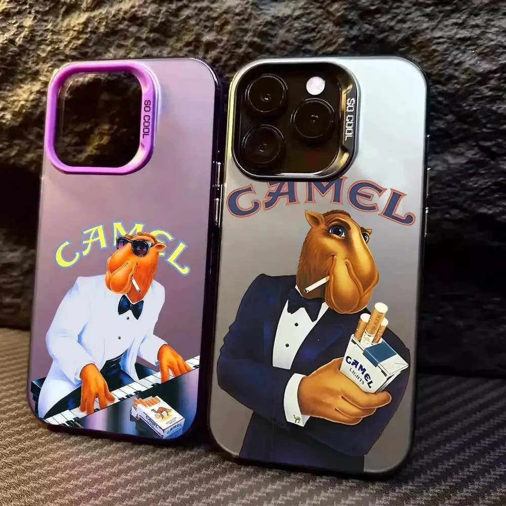 Vintage Camel Cigarettes Phone Case for Xiaomi Redmi Note 7 8 9 9S 10 11 12 13 14 15 Pro Plus 4G 5G Anti Fall Matte Back Cover