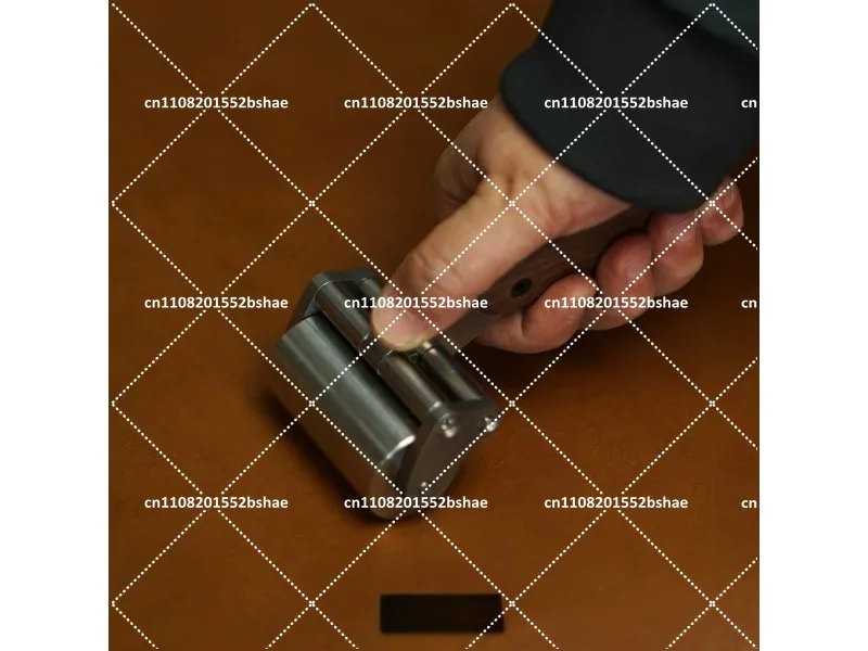 Leather Press Edge Roller Quilting Seam Roller Leathercraft Wooden Handle Rollers Leather Rolling Tool