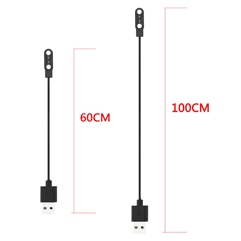 Cable de carga rápida para reloj inteligente, Cable de carga magnético USB de 0,6/1M, Cable de carga para IMILAB W12 IMISW12/KW66 SW022