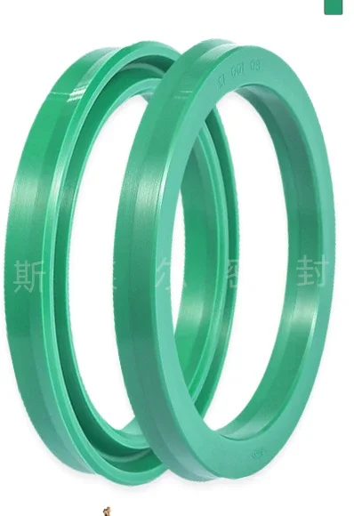 10PCS  Imported dark green UHS UN85 * 100 * 9 X 10 X12 oil cylinder Y/U type sealing ring hydraulic oil seal