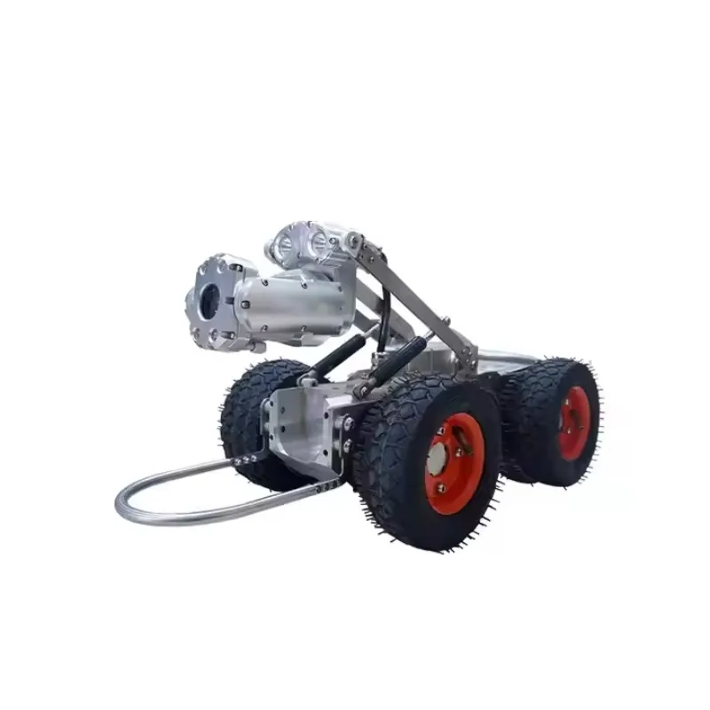 GT108 Industrielle Rohr Unterirdischen Pipeline Inspektion De vice CCTV Kanalisation Rohr Crawler Ro bot Cam era