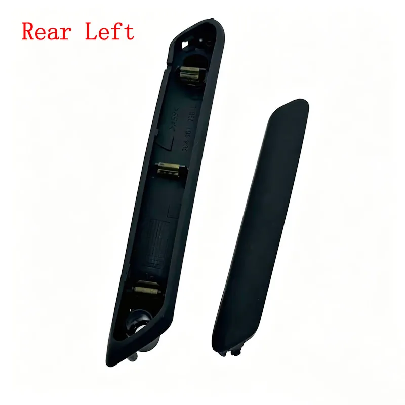 3B4 867 372 3B0867180A For Passat B5 Car Interior Black Front Right Rear Left Rear Right Door Pull Grab Handle&Trim Cover Caps view 3