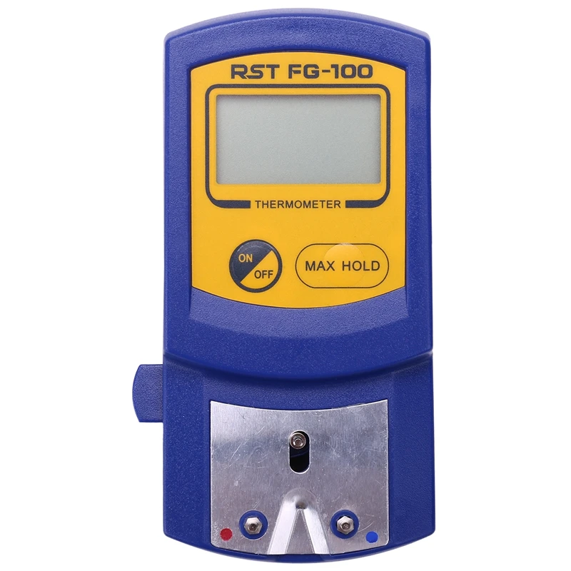 FG-100 pontas de ferro de solda digital termômetro testador de temperatura para pontas de ferro de solda + 5 peças sensores sem chumbo 0-700c