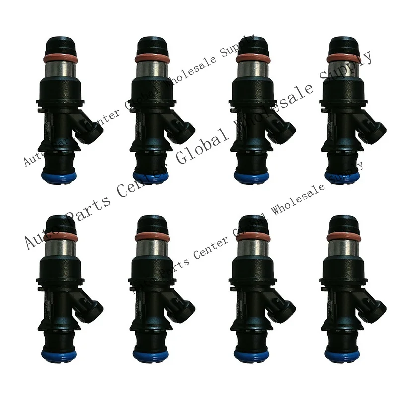 Z+ 8Pcs Fuel Injectors 17113739 25348180 25176061 for Chevy GMC Marine 8.1L 3 holes