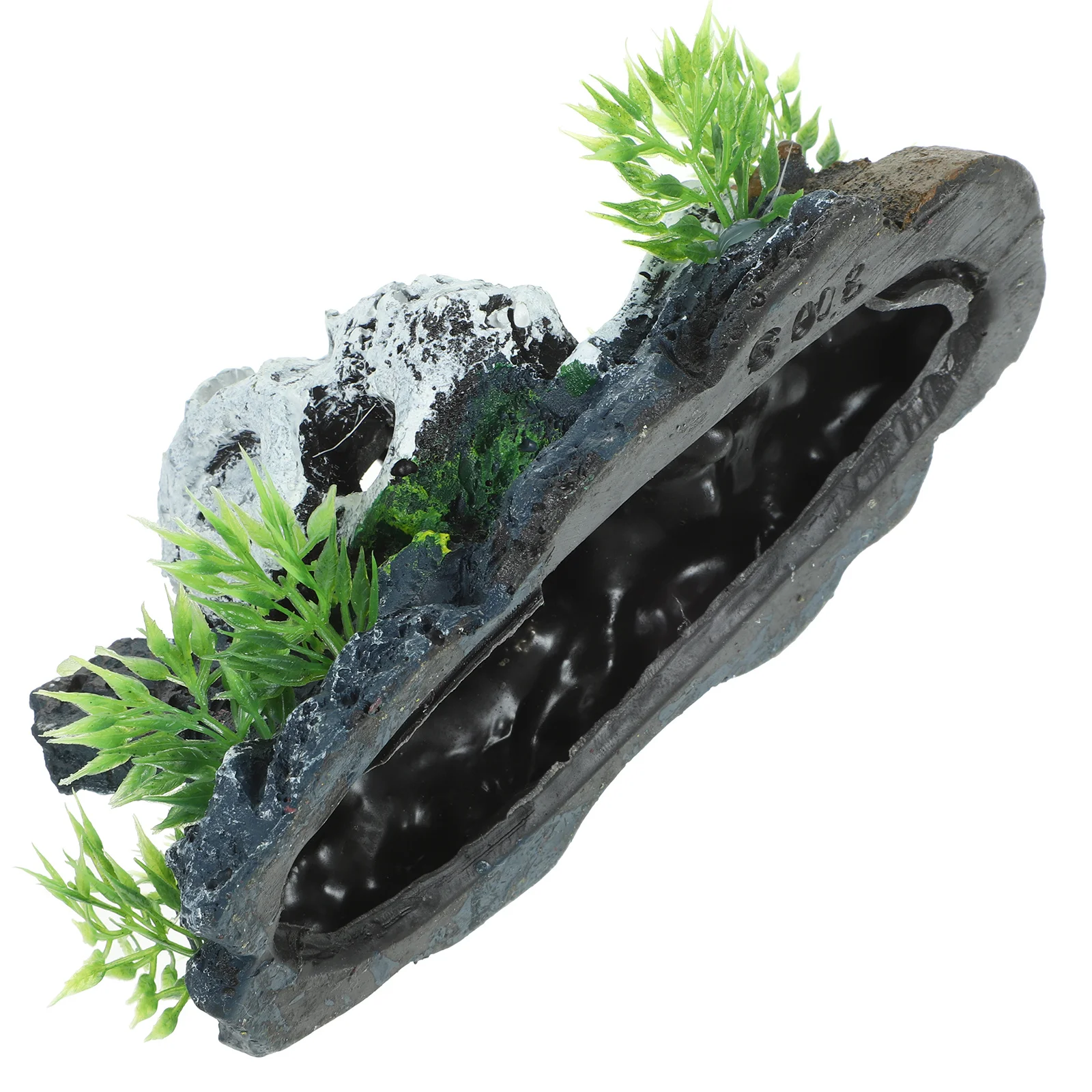 

Aquarium Skull Head Decoration Realistic Resin Fish Tank Ornament Hideout Landscape for Fish Aquarium Desktop Skull