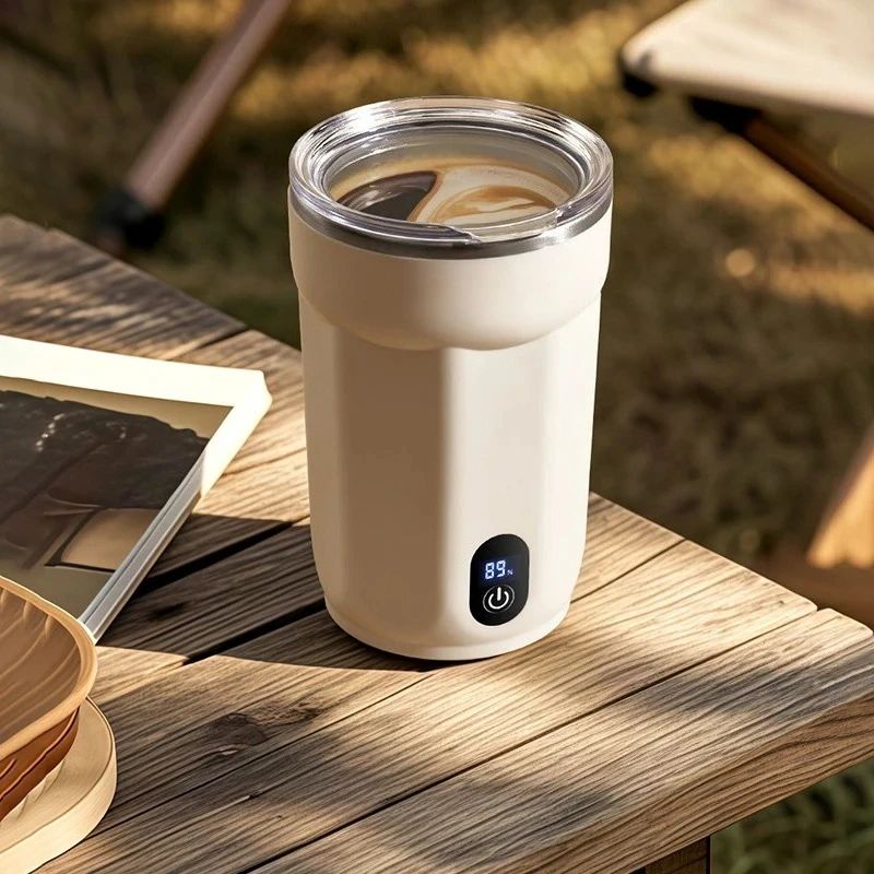 Mini Electric Portable Automatic Stirring Cup Smart Temperature USB-Charging Automatic visible