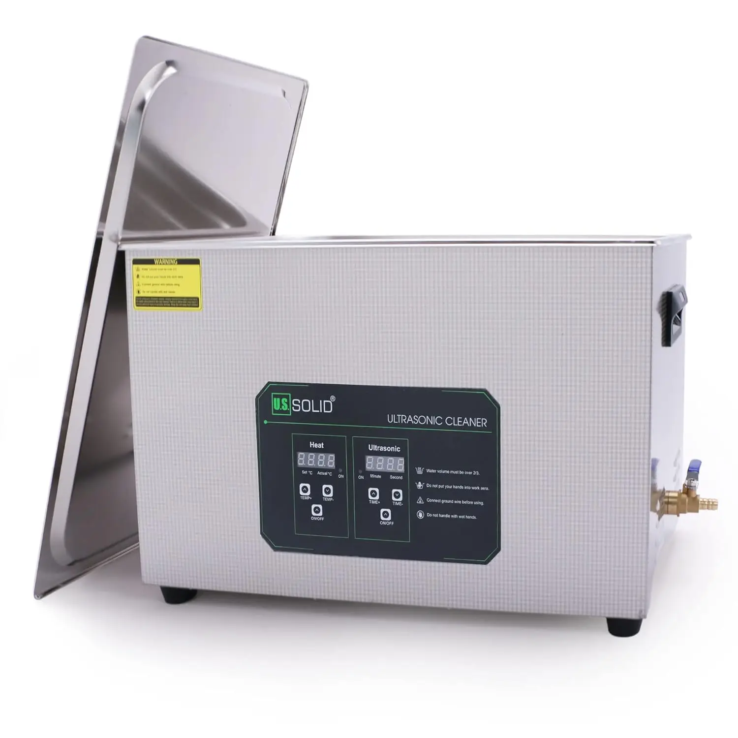 40 KHz Stainless Steel Ultrasonic Cleaning Machine with Digital Timer and Heater for Industrial a