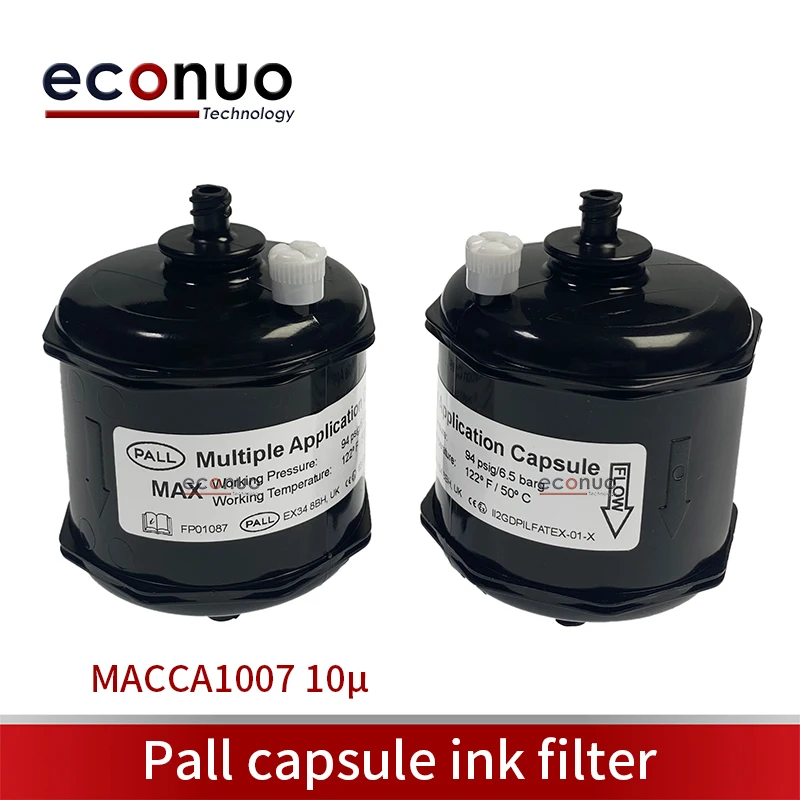 

For Pall MACCA1007 10μ Capsule UV Ink Filter For Textile Flora Docan Hantop Printer Printing Machine Inkjet Printer 10 Microns