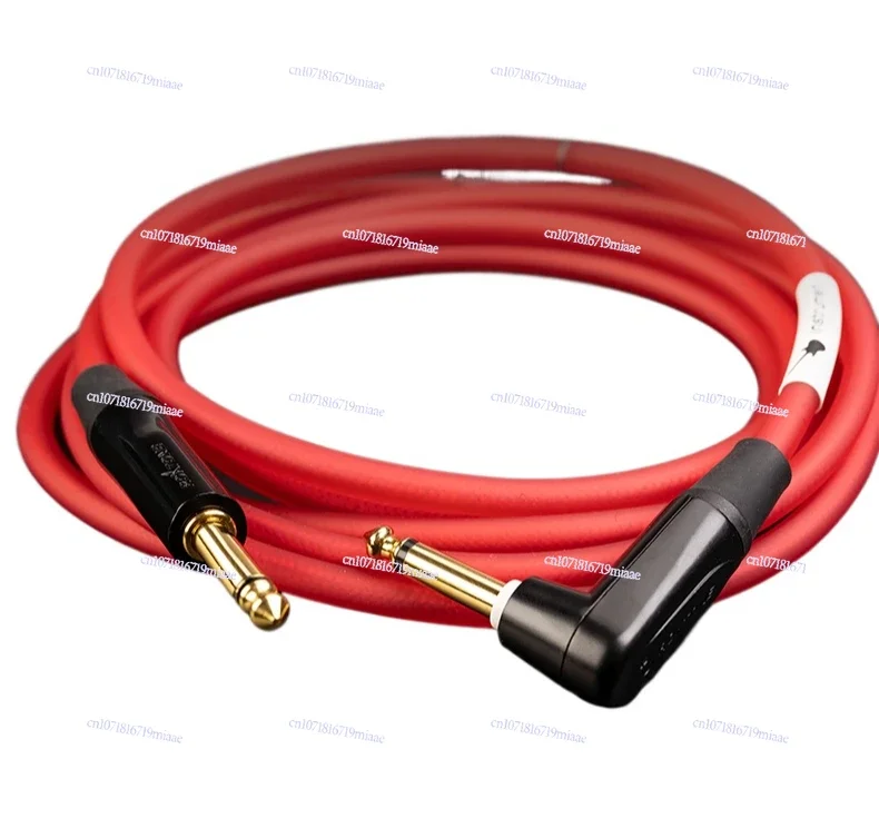 Guitar cable, acoustic guitar audio cable, cable, hot plug bass speaker mute cable