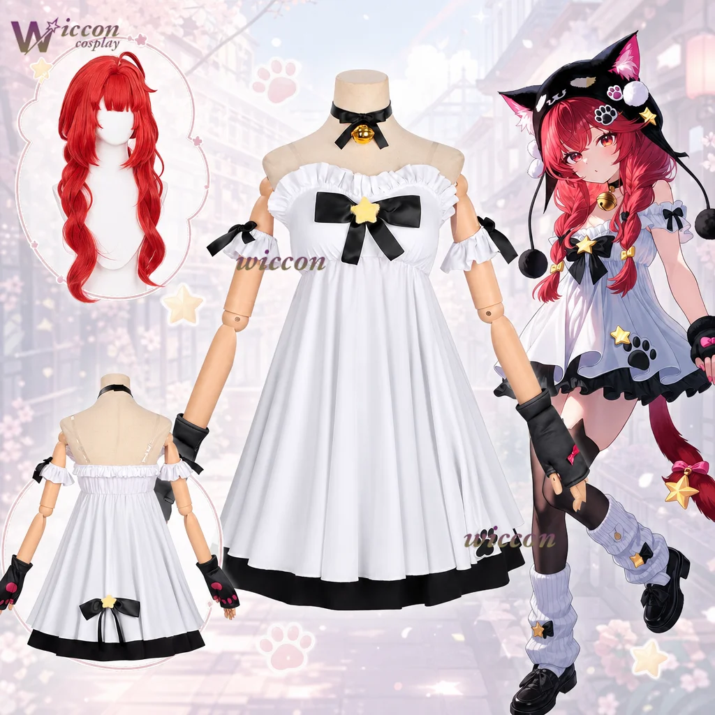

Cos Room Neverness To Everness Nanally Collins Mianmian Feihu Cosplay Costume Anime Game Character Outfit Halloween Party Role