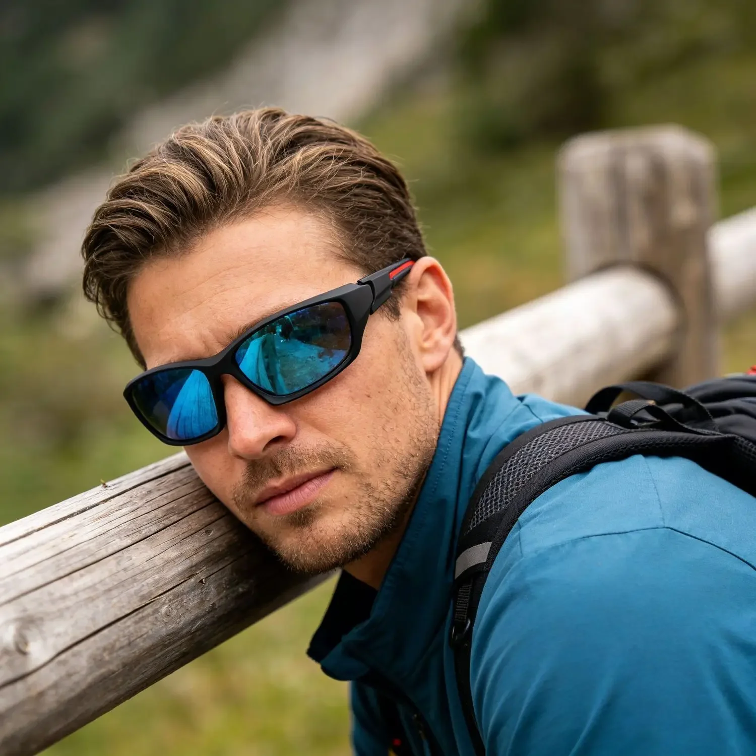 1/3pcs Advanced Cool Fantasy Surround Fashion Glasses,Men's and Women's Outdoor Sports,Cycling,Fishing,Hiking Sunglasses