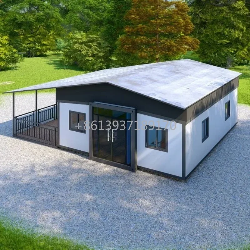 Hurricane Best Steel 40FT Expandable Container House Mobile Home To Live in With 3 Bedrooms 1 Fully Equipped Bathroom & Kitchen