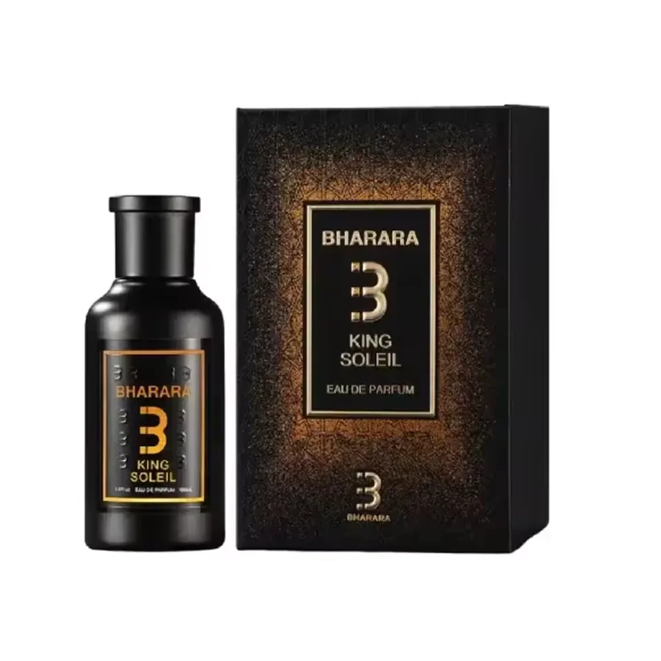 

Bharara King Soleil EDP: Bold Black Design, Rich Sun-Kissed Scent for the Modern Gentleman