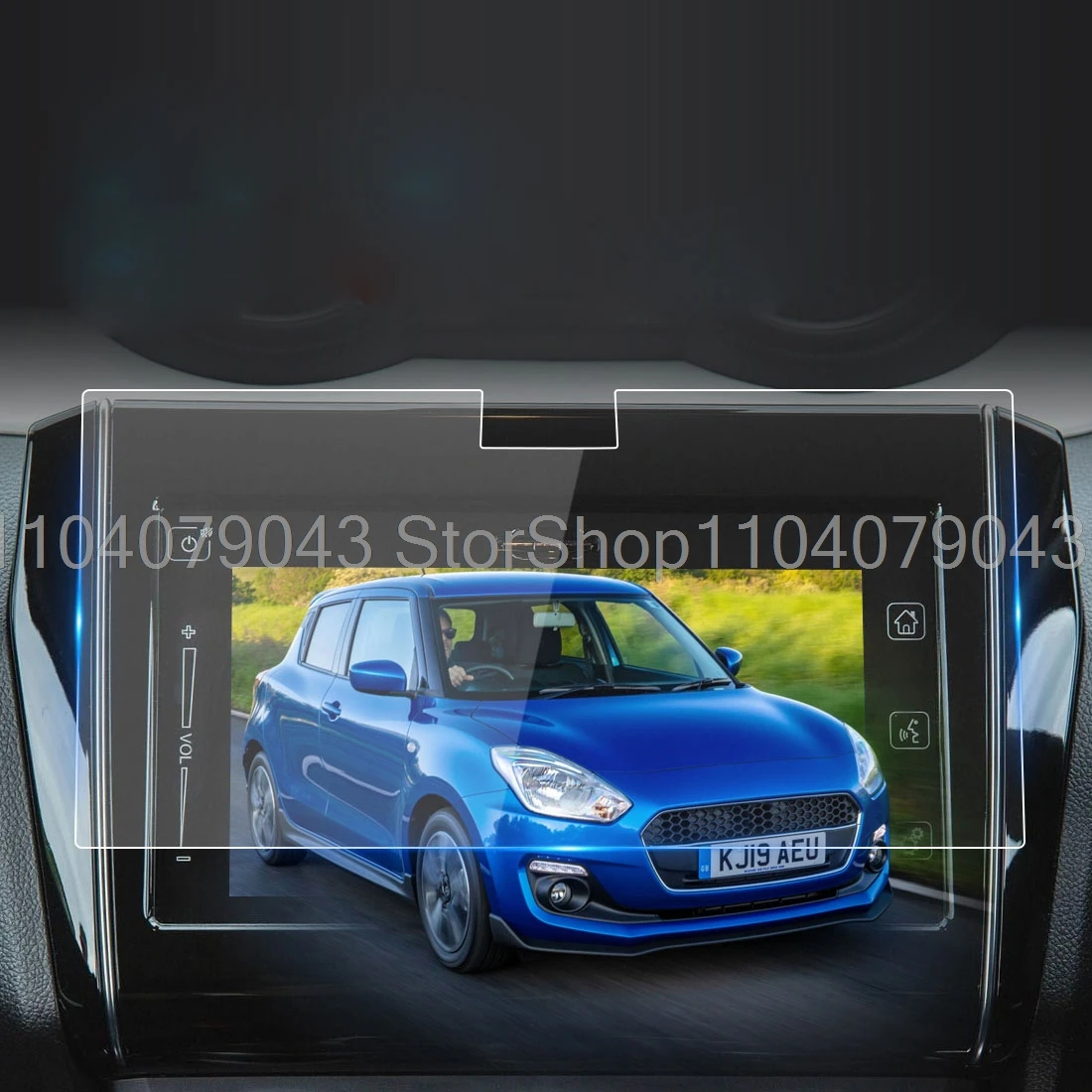 For Suzuki Swift 2021 2020 Car radio gps infotainment Navigation Tempered Glass Screen Protector car anti-scratch Accessories