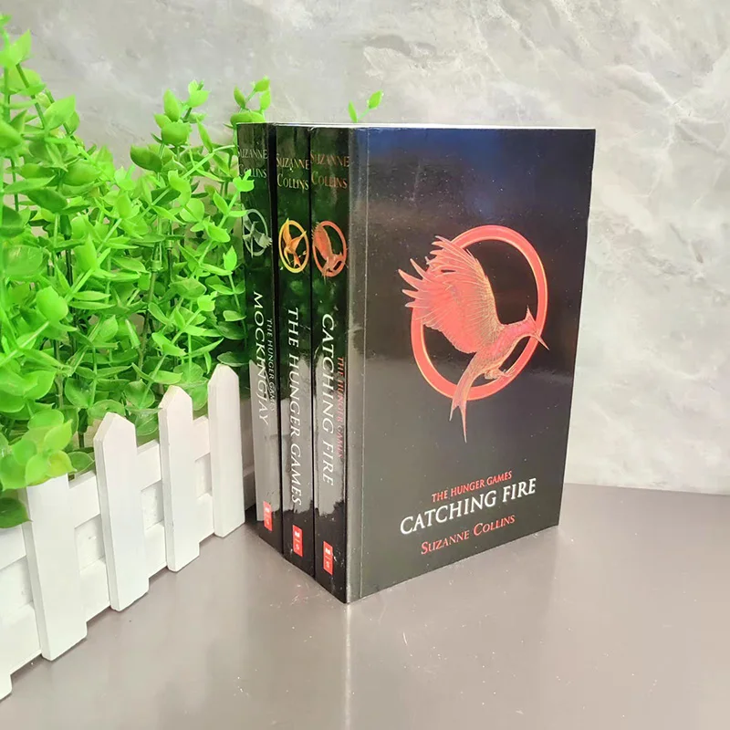 

3 Book/Set][in Stock] English Original Hunger Games Trilogy: The Hunger Games Trilogy Fiction Books Libros Livros