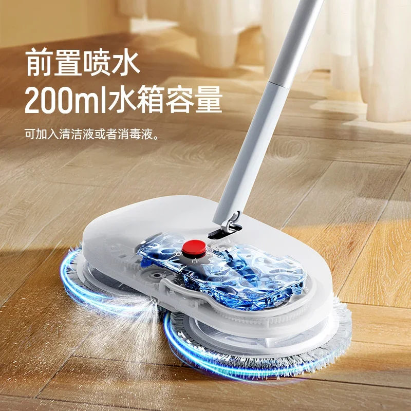 Hand-free electric mop household new wireless automatic rotary mopping machine lazy floor washing artifact new model