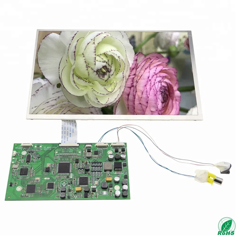 8inch/9.7inch/10.1inch AHD/CVBS/TVI LCD module with 4:3 controller driver board 1024*768