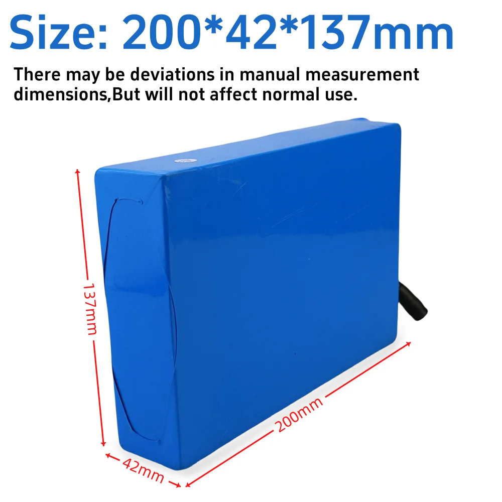 10S4P Lithium-ion Battery Pack 36V 10400mAh Power Battery Suitable for Commuter Scooter Battery Replacement