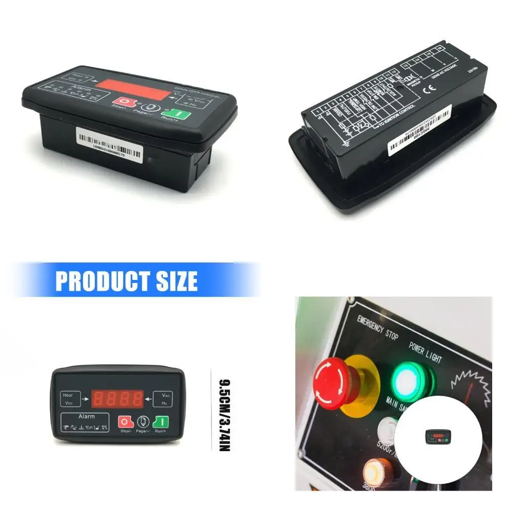 

02DE Small Gasolines Generator Set Controller LED Display Generator