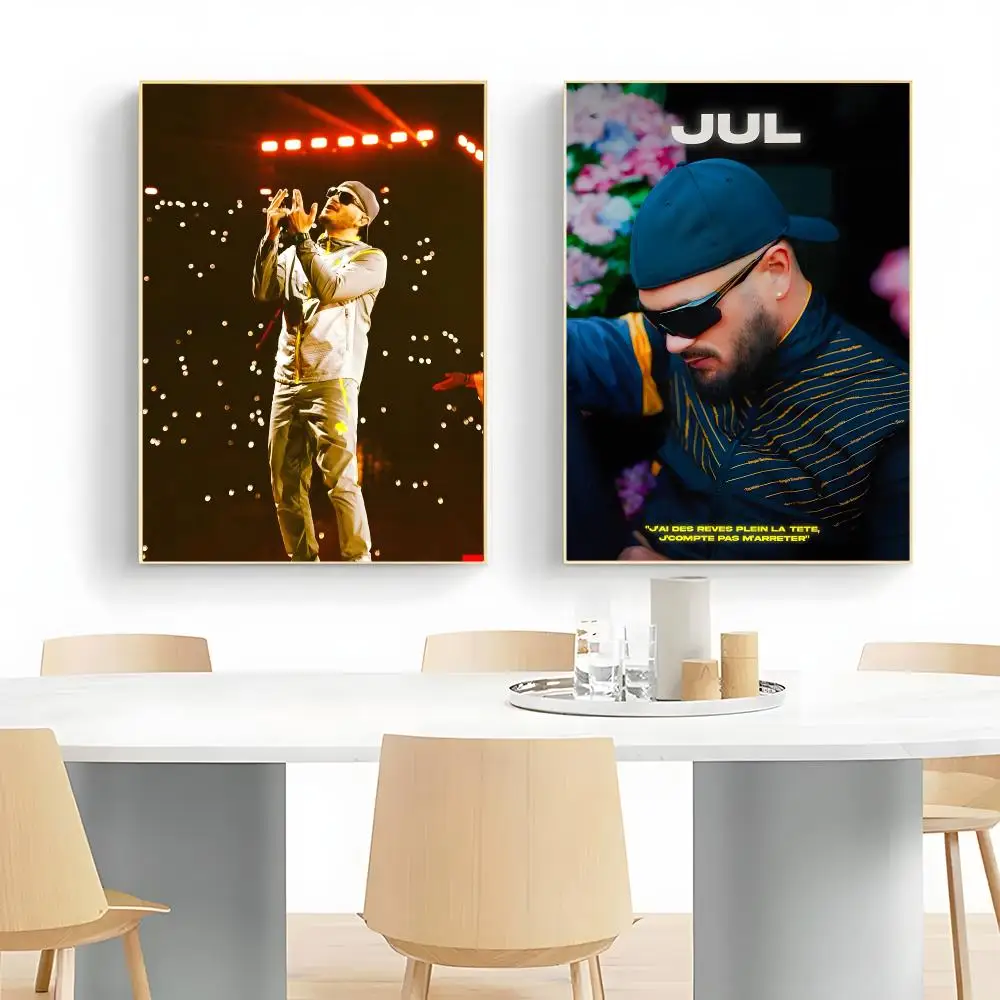 french rap jul Poster Wall Art Print Decorative Mural Home Decor Gift Unframed