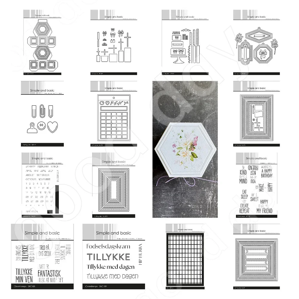 

Birthday Cake Gifts Metal Cutting Dies Stamps and Stencils DIY Scrapbooking Handmade Birthday Cards Calendars Gifts Decorations