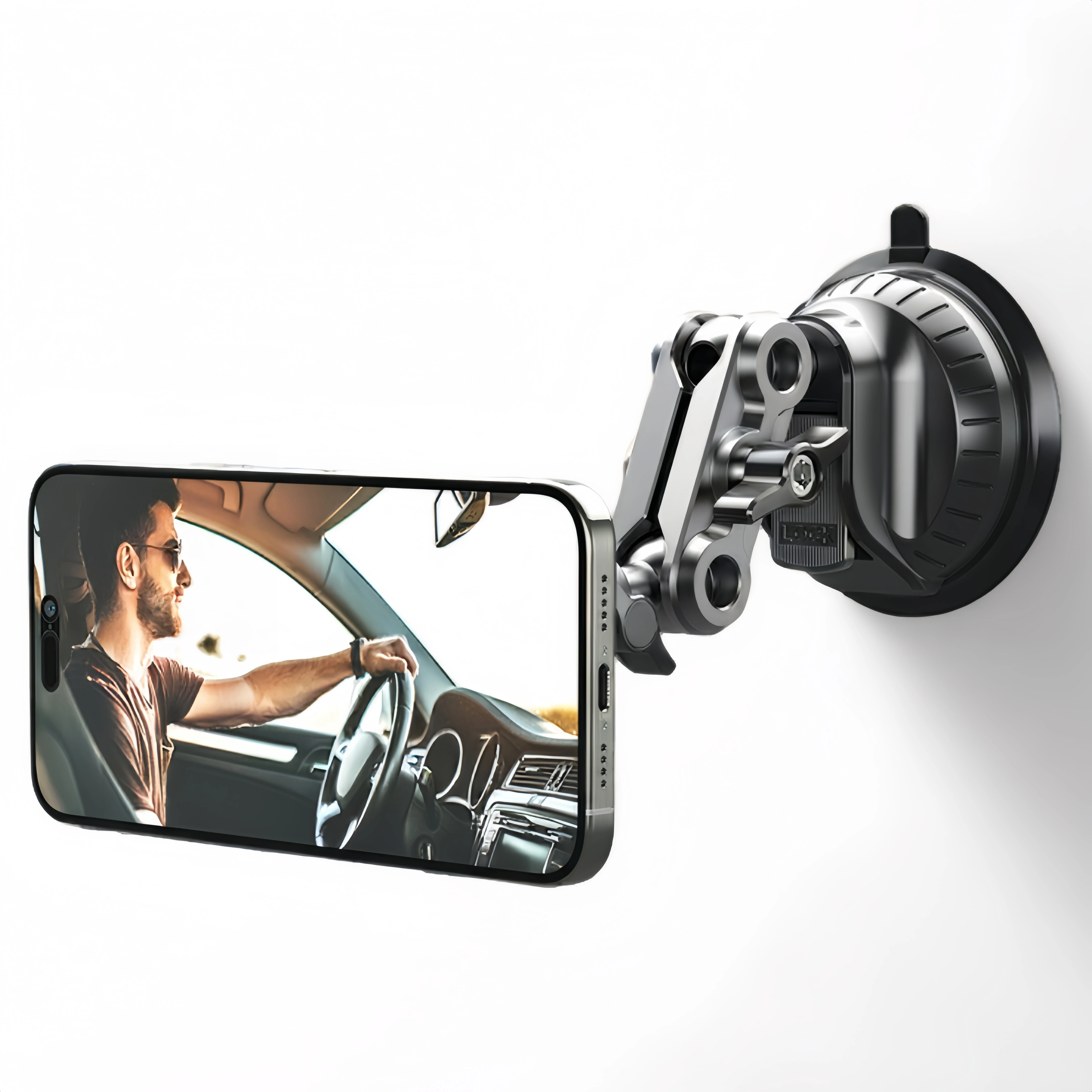 Universal Car Magnetic Phone Holder, 360° Adjustable Strong Grip Car Phone Holder, Easy Installation
