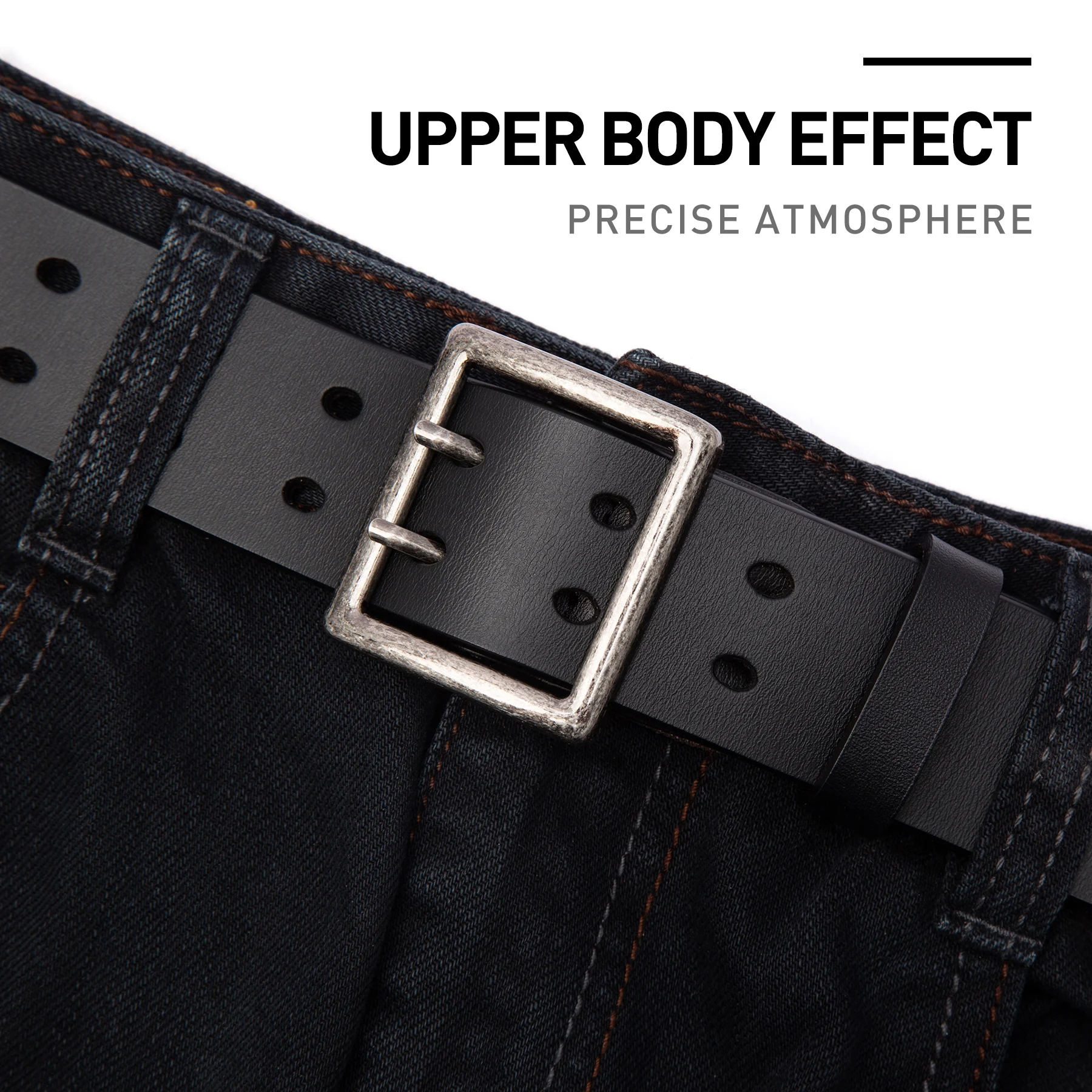 2023 New Genuine Leather Men Belt Vintage Pin Buckle Belts High Quality Belts For Men Fashion Casual Waistband Strap For Jeans