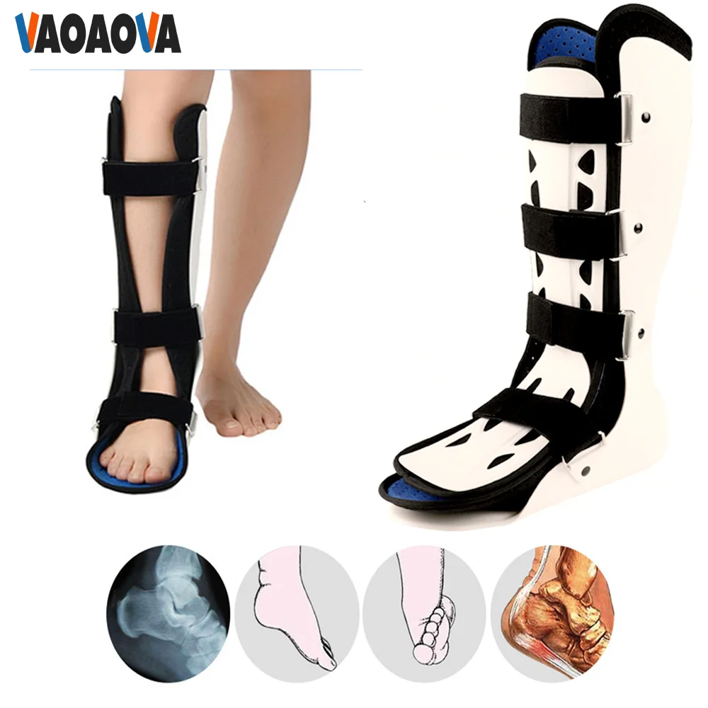 

1Pcs Medical Orthopedic Walker Boot Foot Brace Splint For Ankle Foot Injuries Sprain Broken Toe Post Surgery Fracture Cast Boots