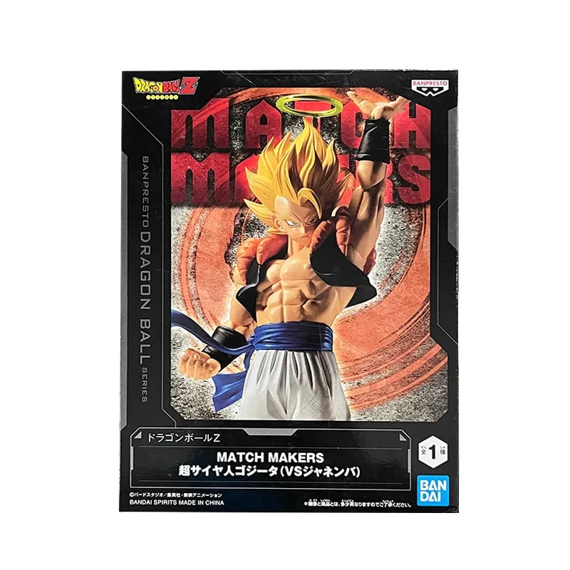 

Оригинальная фигурка Bandai Dragon Ball Gogeta, украшение, коллекционная модель, игрушки, подарок на день рождения для детей