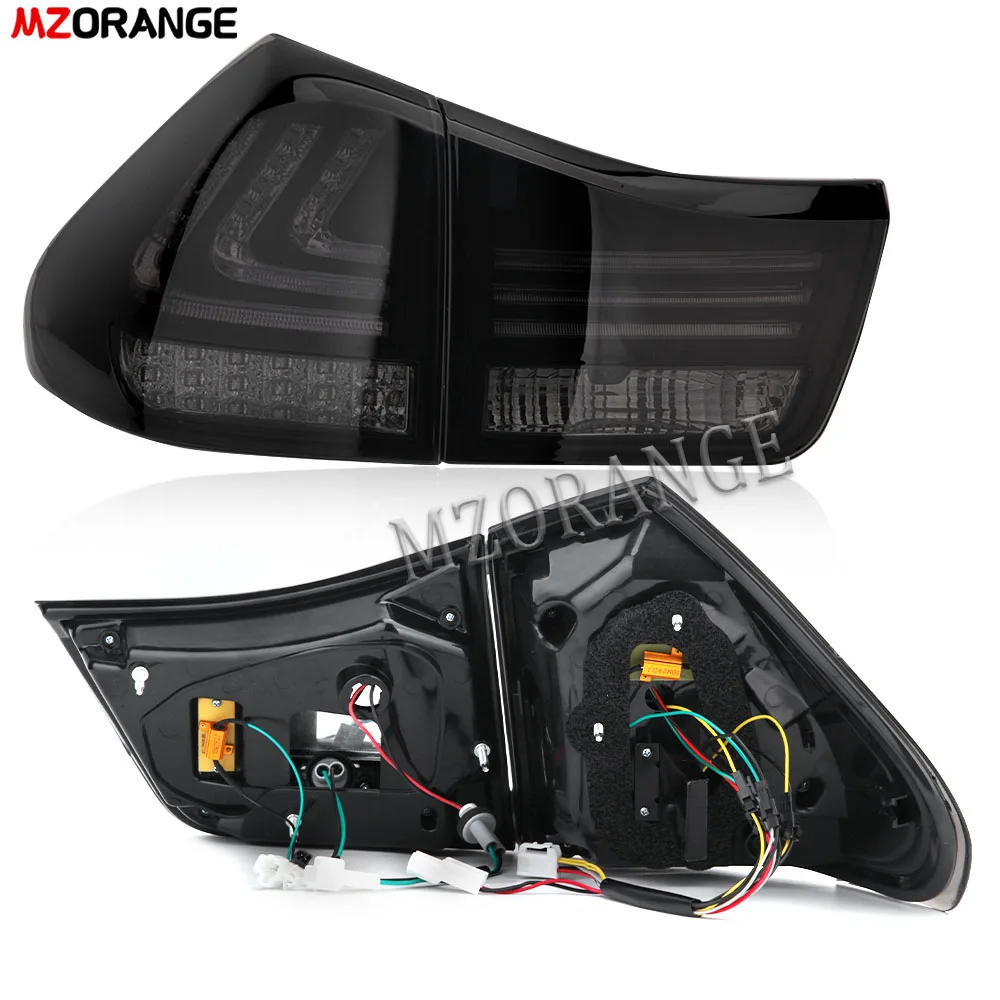 LED Rear Tail Lights For Lexus RX330 RX350 RX400h 2004 2005 2006 2007 2008 2009 DRL Day Lights Brake Lamp Car Accessories