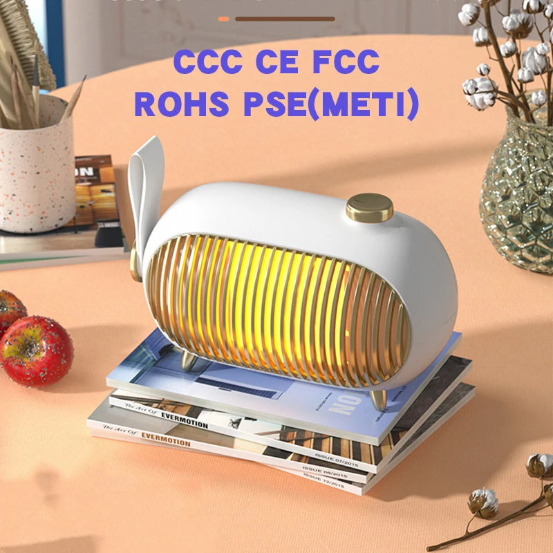 Nieuwe Mini Luchtverwarmer 110V Kantoor Desktop Stille Luchtverwarmer Kleine Home Warmer Slaapkamer Elektrische Warmer 220V Voor Herfst 2023