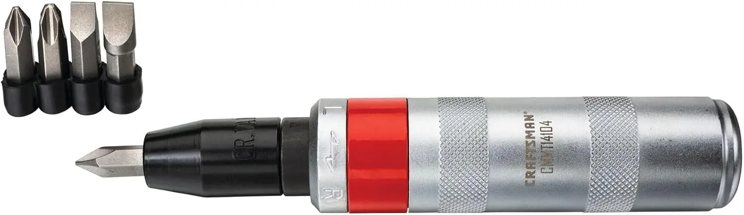 

3/8-Inch Hand Impact Driver Set with Bits for Automotive and DIY Projects, Durable and Easy to Use