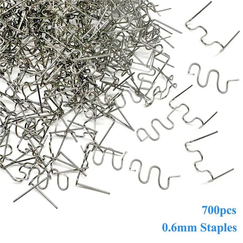 A02F-2800 Plastic Welder Staples,Plastic Welding Staples,0.6 0.8Mm Wave Hot Staples Welding Supplies For Plastic Welder