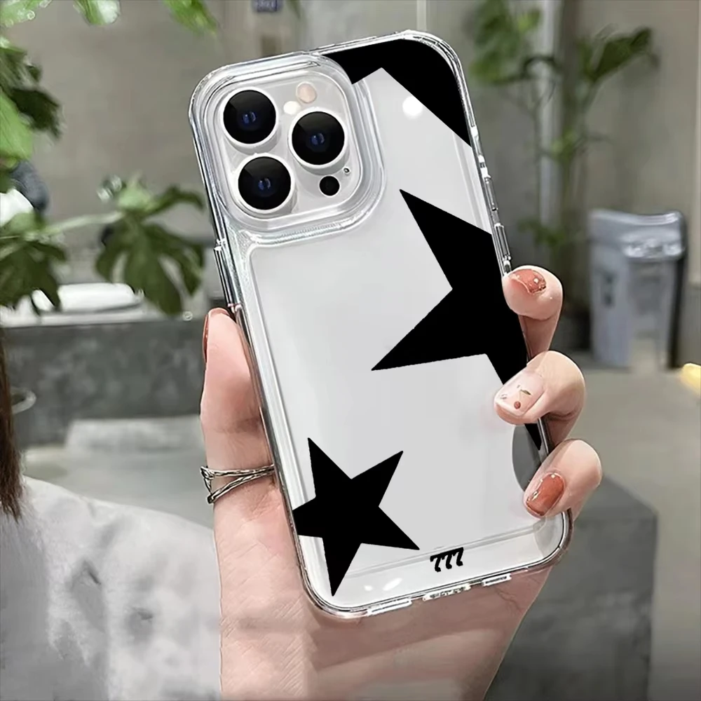 star Pattern SuitablePhone Case For Samsung S25 FE S24 Plus S23 Ultra S22 S21 20 A70 A30 M33 A54  A55 NOTE  Soft shell