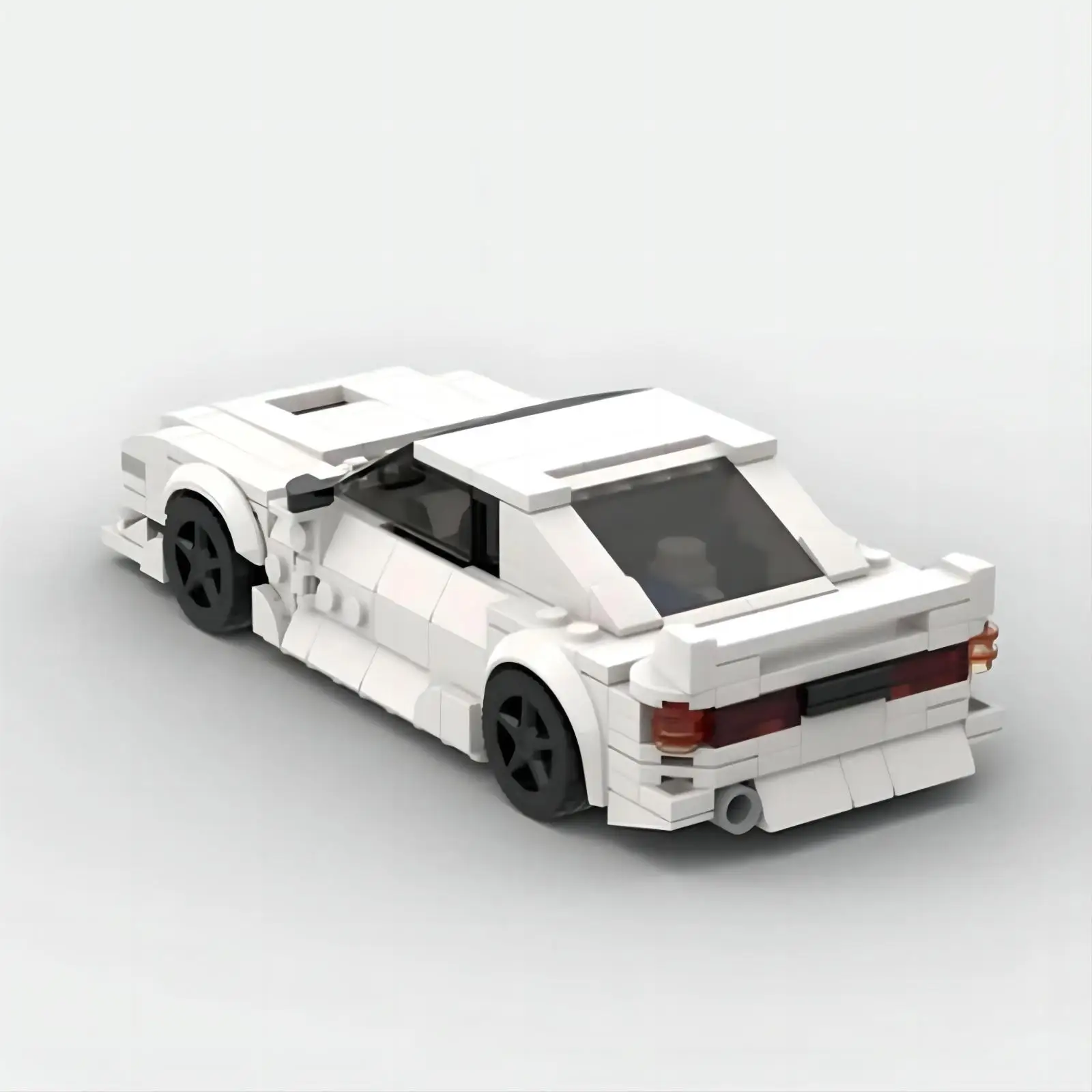 Moc compatibel automodel S14 sportwagenmodel technologie modulaire bouwsteen cadeau Kerst kinderspeelgoed DIY set montage