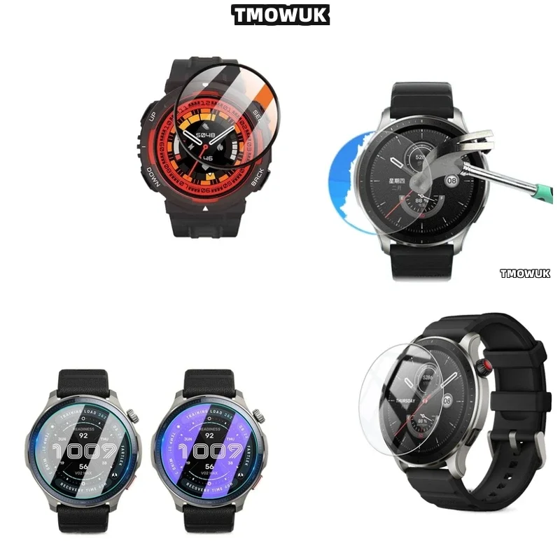 

For Amazfit GTR Cheetah Pro Balance 2 Falcon - Shatterproof Tempered Glass With Oleophobic Coating
