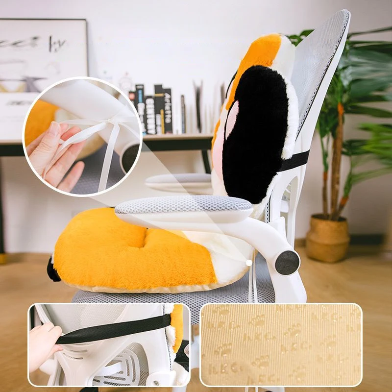 Kawaii Cat Paw Soft Plush Seat Cushion - Special Edition