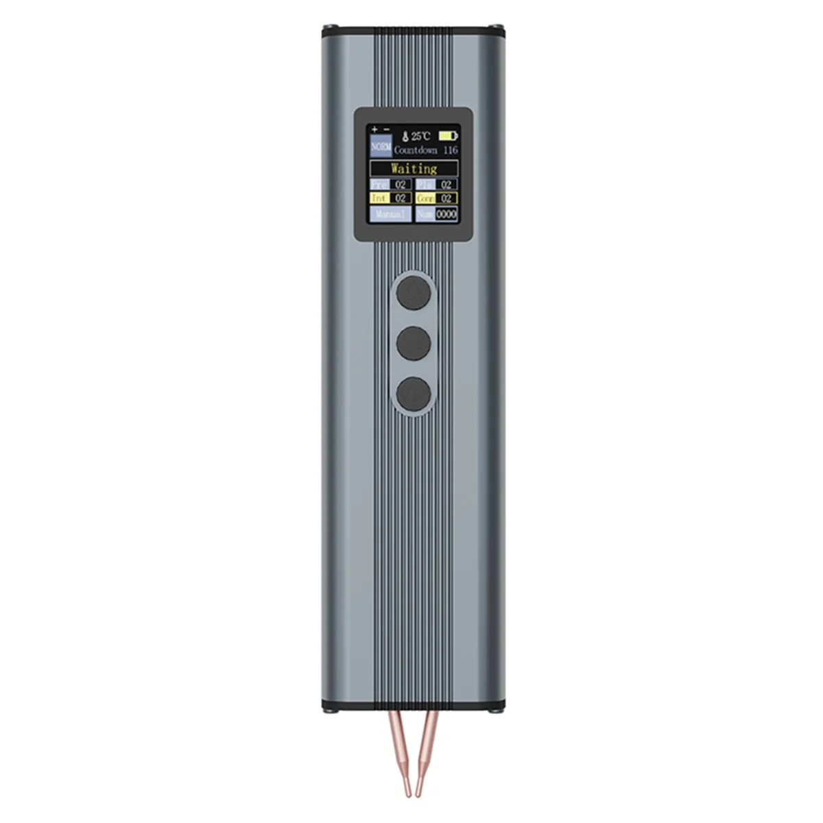 

11 Gears Adjustable Portable Digital Display Spot Welder with Dual Pulse for 18650 Battery Nickel Strip Welding