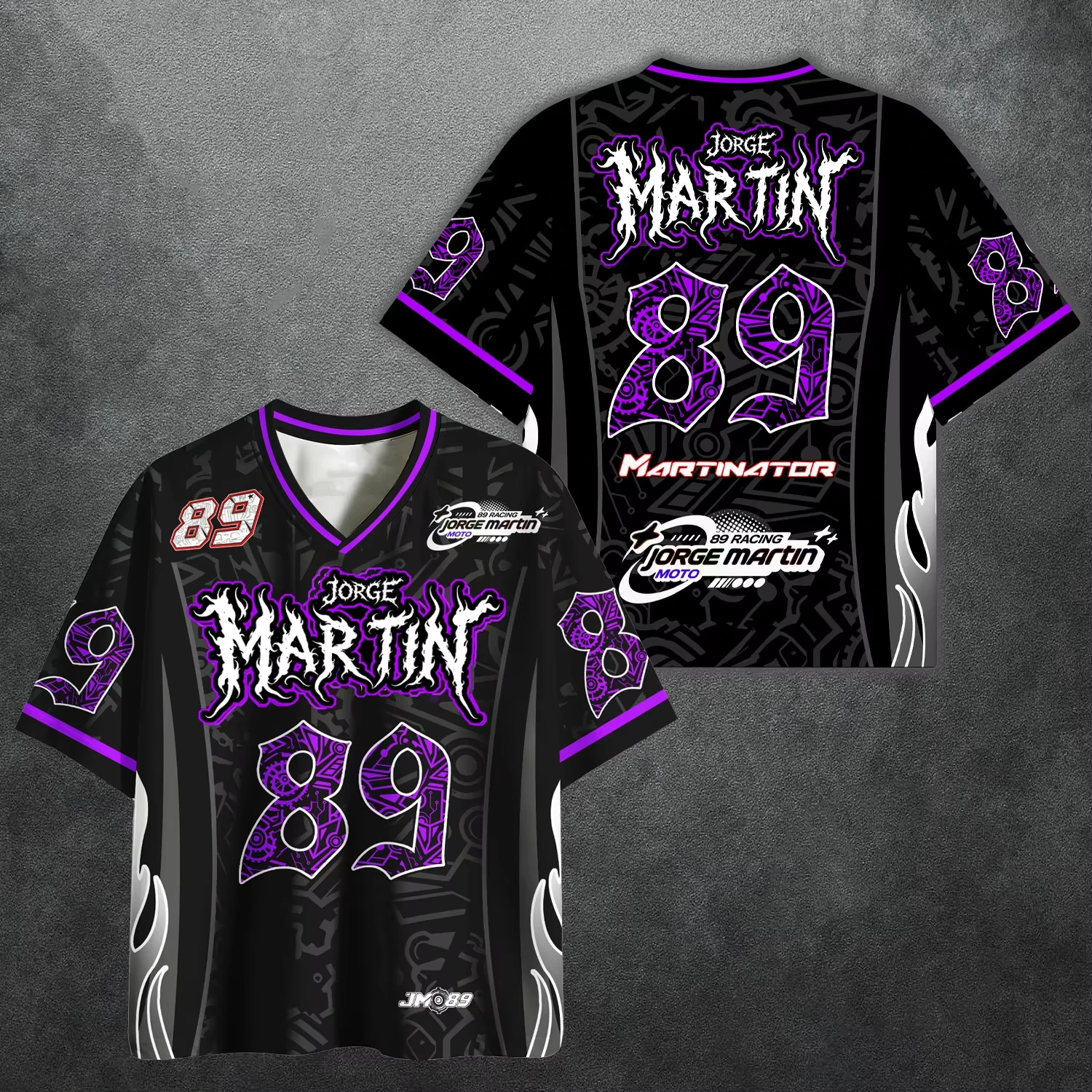 2026 New Y2K Racing Casual Sport Style #89 Driver jorge martin Plus Size Casual Jersey Men's and Women's 3D Printed T-Shirt