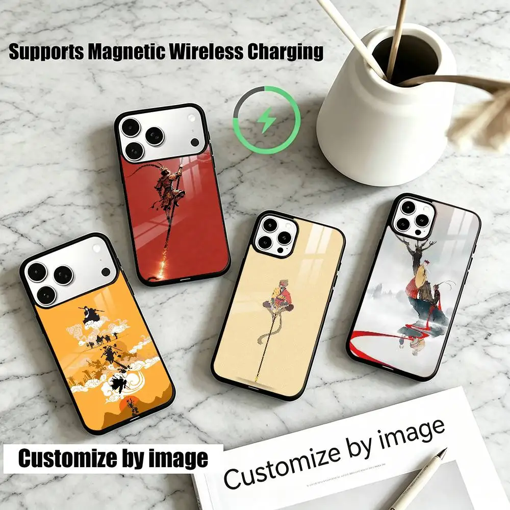 Cool The Monkey K-Kings  Phone Case For iPhone18,17,16,15,14,13Plus,Pro Allows magnetic wireless charging
