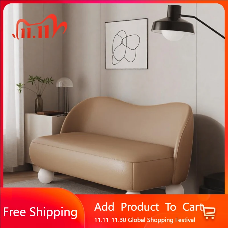 

Lazy Office Outdoor Sofa Nordic Modern Children Minimalist Leather Outdoor Sofa Relaxing Human Dog Bed Muebles Salon Furniture