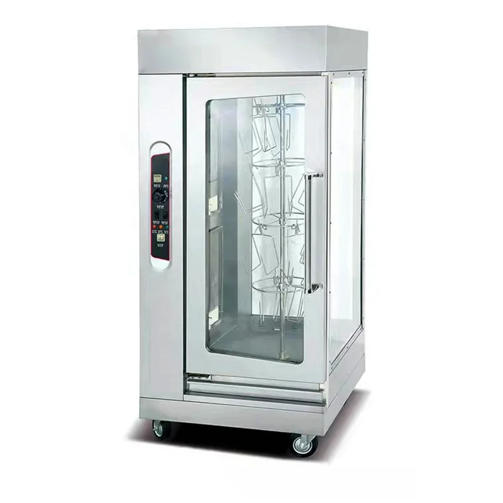 Commercial Rotary Chicken Rotisserie Oven Griller Hanging Oven Asador De Pollos Barbecue Griller Shawarma Grill BBQ MachineHOT S