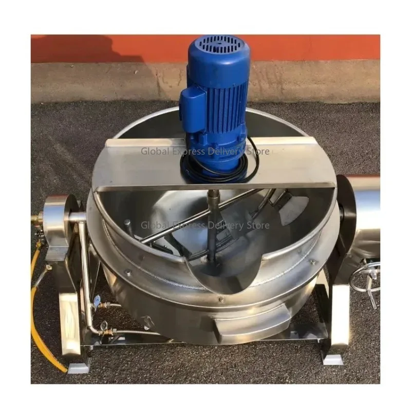 

Industrial Steam Jacketed Cooking Kettle for Stirring And Mixing - Commercial Cook Pot
