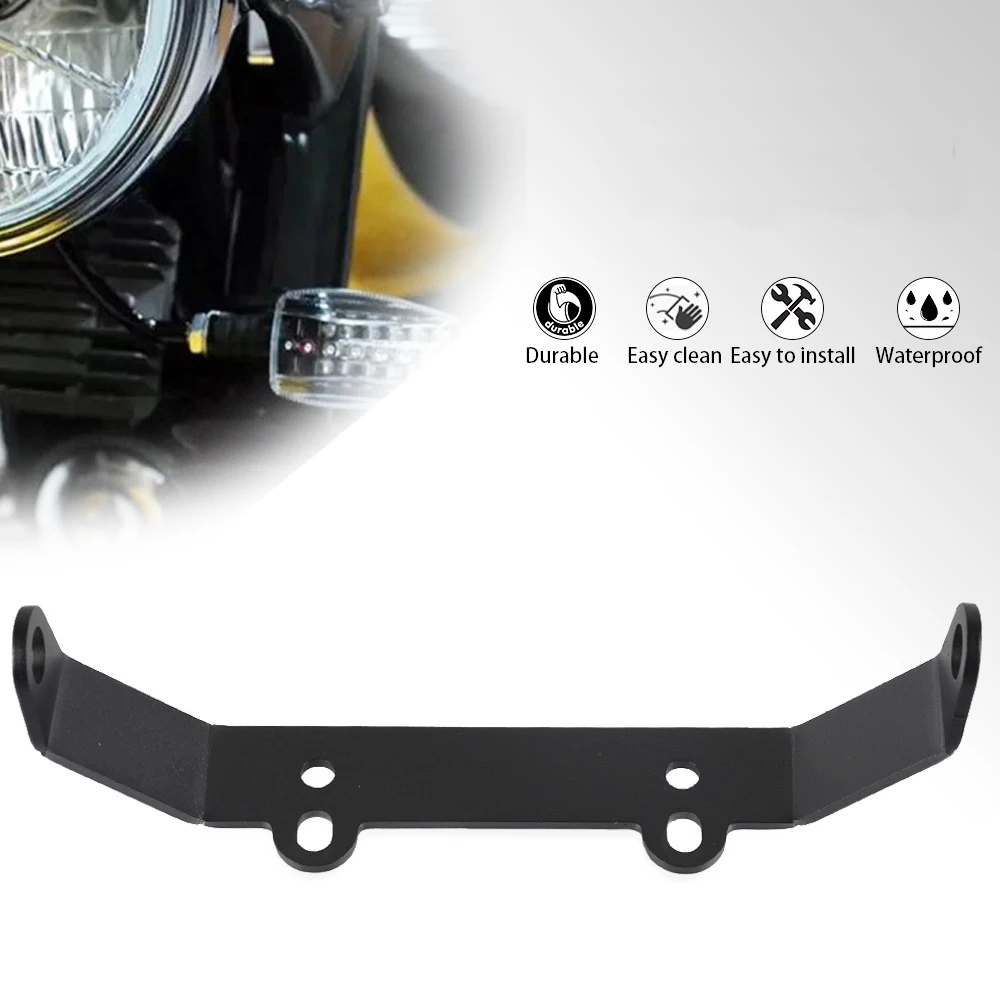 

Motorcycle FOR Bonneville- Street-Twin/Cup/T100/T120 SE Scrambler Front Indicator Turn Signal Bracket Front Relocation Bracket