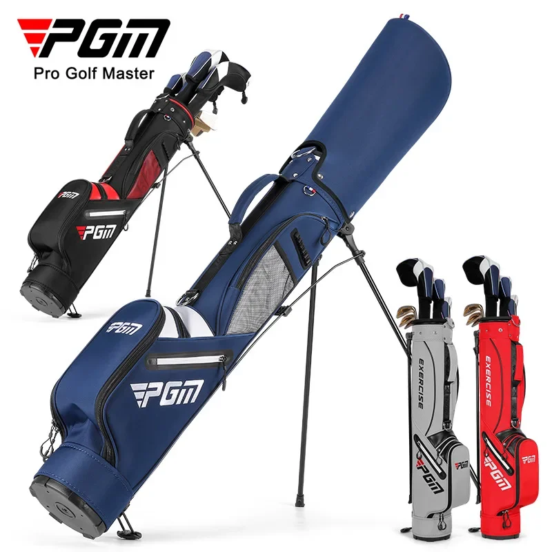 PGM Golf Bag Woman Lightweight Waterproof Portable Large Capacity Stand Carry Clubs with Bracket Rack Bags QIAB024