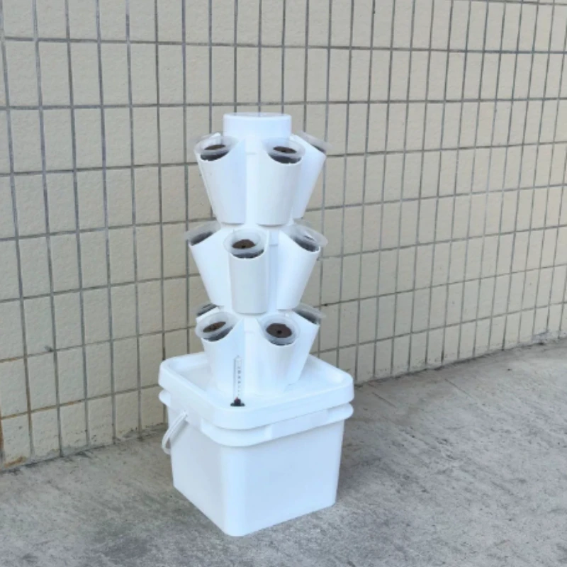 Hydroponics Tower Premium 8L Vertical Soilless Indoor Herb Garden System