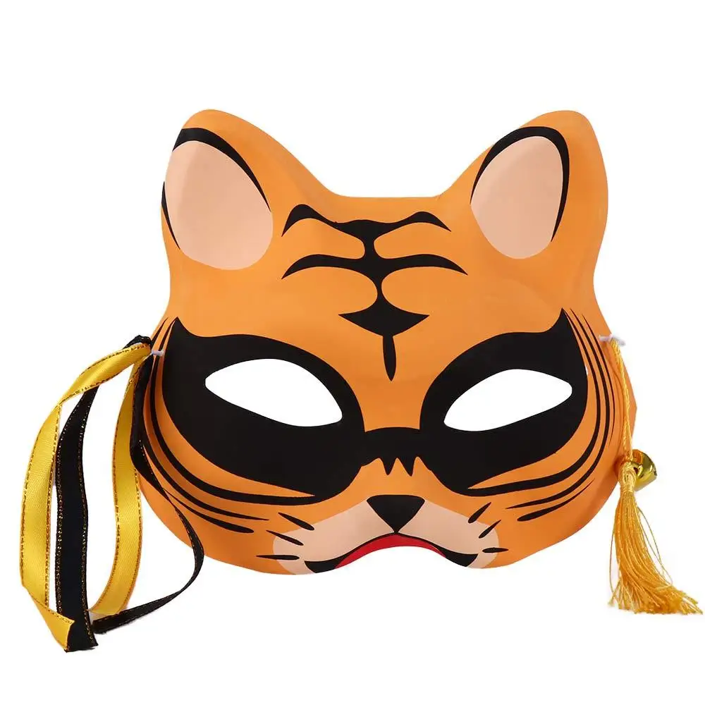 

Accessory Costume Party Halloween Decoration Cosplay Props Half Face for Halloween Eey Mask Masquerade Mask Tiger Cat Mask